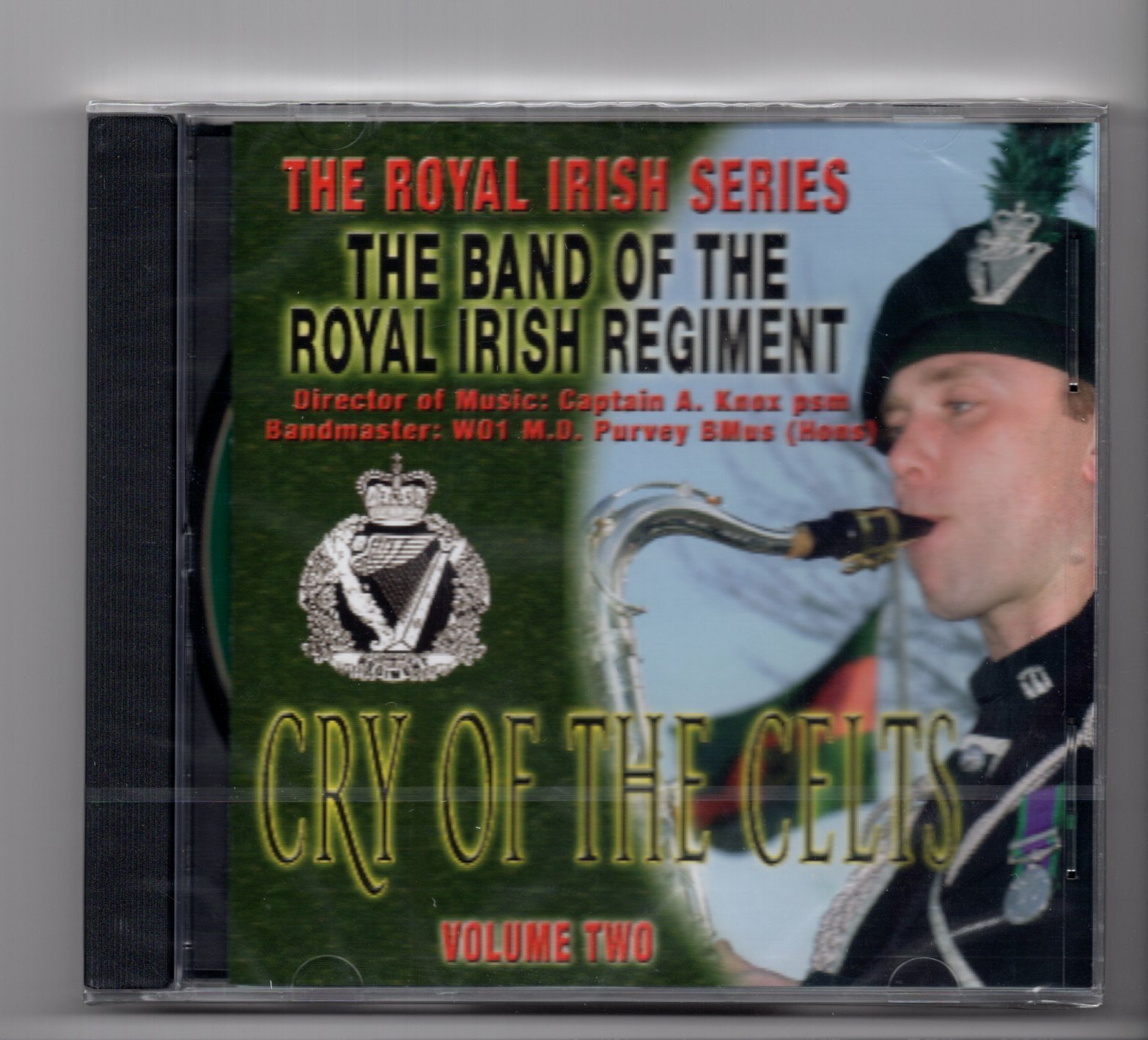 (IX817) Band Of The Royal Irish Regiment, Cry Of The Celts - 2008 Sealed CD
