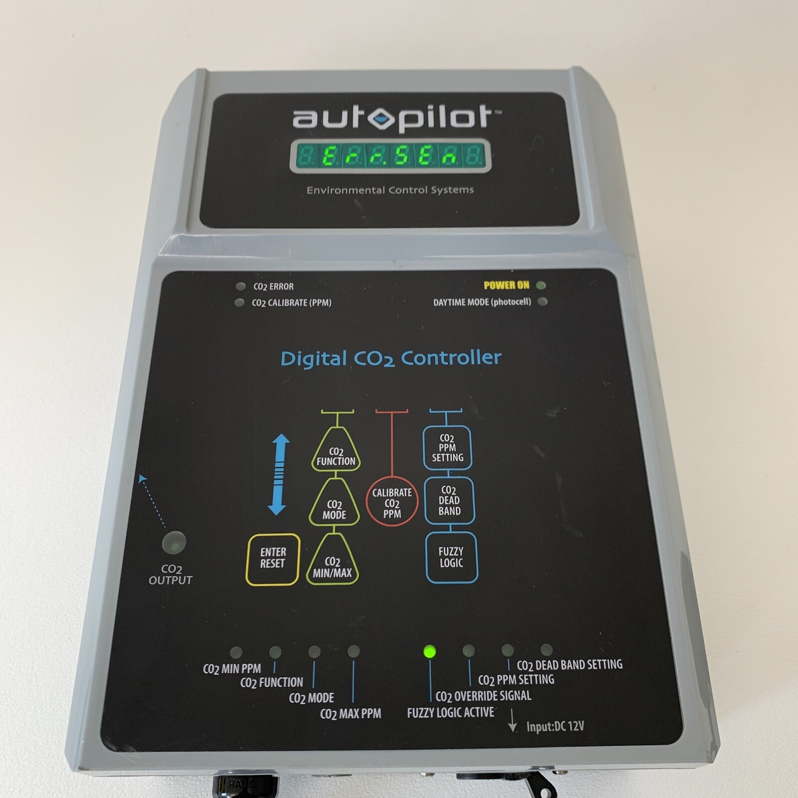 Hydrofarm Autopilot Digital CO2 Hydroponic Controller APCECOD-BNKR-A