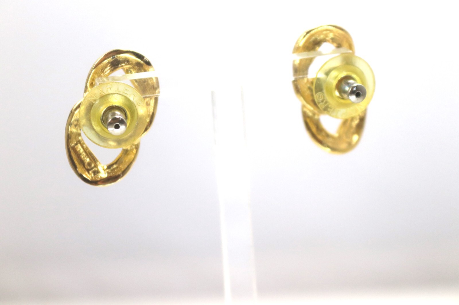 Vintage Napier Double Link Interlocking Gold Tone… - image 3