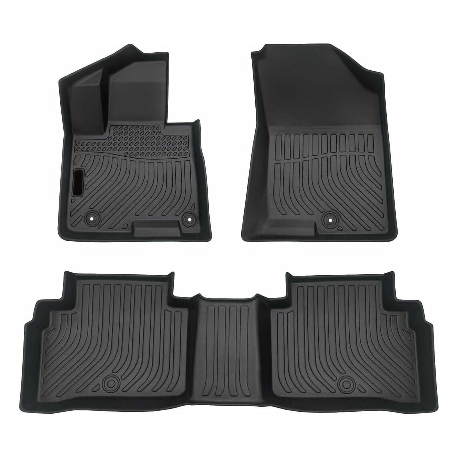 2022-2023 Hyundai Tucson 3D Molded TPE Rubber All-Weather Floor Mats