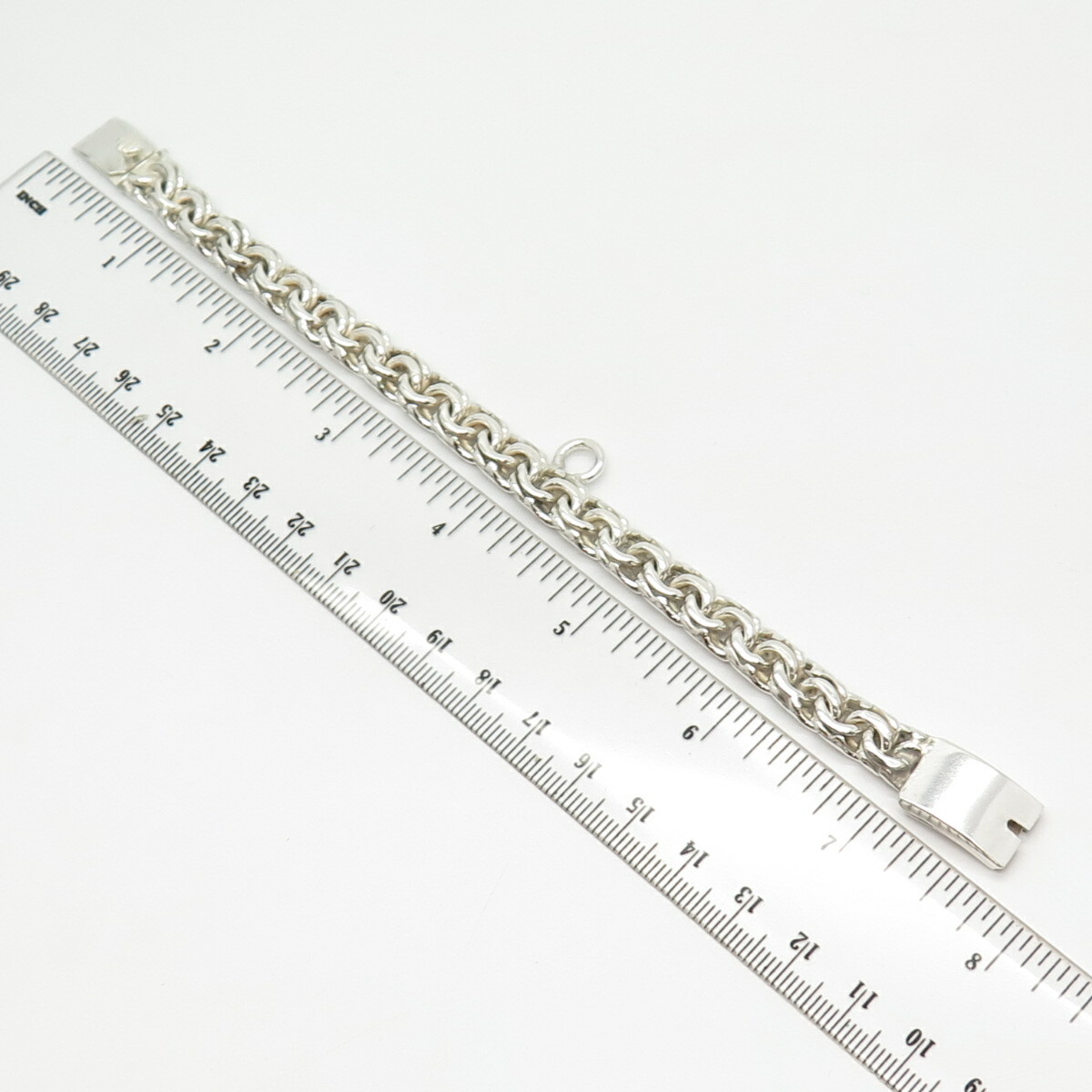 silver 925 サークル LINE vintage リング 13号 854 Men's