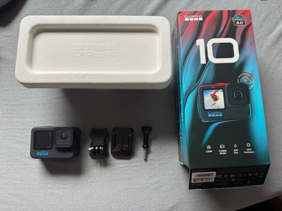 GoPro HERO10 Black - Wasserdichte Action-Kamera mit Front-LCD und Touch-Rückseit