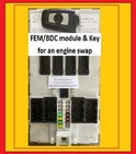 FEM/BDC module and a new key for engine swap using ANT S55 wiring adapter kit