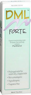 DML FORTE w/ Panthenol Super Moisturizing Cream 4oz 