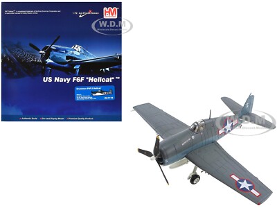 GRUMMAN F6F-3 HELLCAT AIRCRAFT ''RUTH-LESS'' US NAVY 1/72 BY HOBBY MASTER HA1118