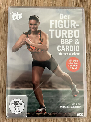 Fit For Fun BBP Cardio Workout mit Michaela Süßbauer DVD NEU OVP 4250148711306