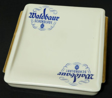 Alter Rosenthal Waldbaur Schokolade Werbe Aschenbecher Reklame Werbung Ascher