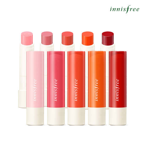 [Innisfree] Glow Tint Lip Balm Eco Flower 5 Color Option 3.5g Korea