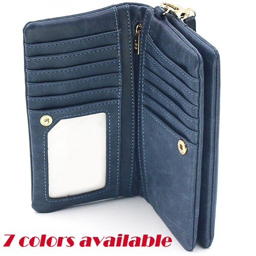 ladies wallets with wrist strap