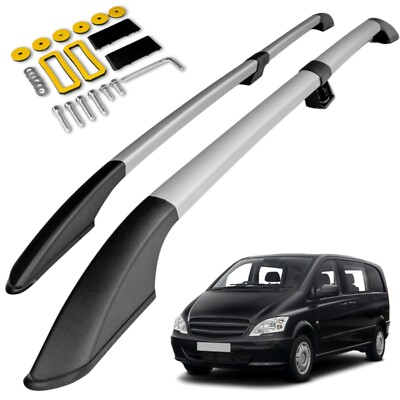 FOR MERCEDES VITO / VIANO W639 2003-2014 SPLIT ROOF RAILS SHORT WHEELBASE