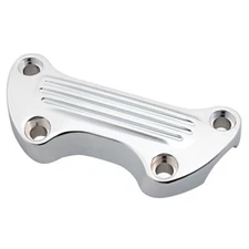Handlebar Clamp Chrome Handle Bar Risers Top Clamp For 1" Harley Sportster 74-15
