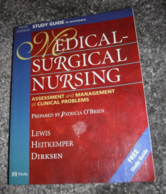Study guide to accompany medical-surgical nursing :assessment & management  BOOK