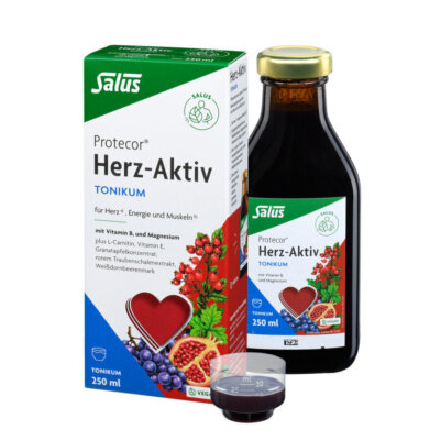 Salus Protecor Herz-Aktiv Spezial-Tonikum 250 ml - mit Vitamin B1 und Magnesium