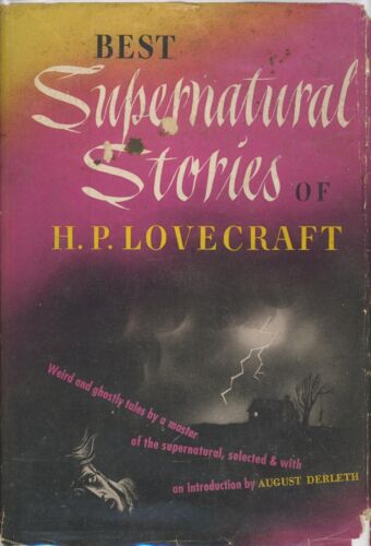 Best Supernatural Stories of H.P. Lovecraft 1945 HC 2ème édition Bon/Fair état - Photo 1/10