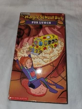 Magic School Bus For Lunch (VHS) Ex Library Rental