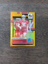 2022 PANINI DONRUSS PRESS PROOF PREMIUM LOGAN HALL Rated Rookie Buccaneers RC