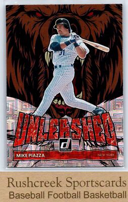2022 Donruss #UL-16 Mike Piazza Mets Unleashed Vector