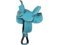 King Series Western Saddle Stratford Barrel Suede Deep Seat KS931