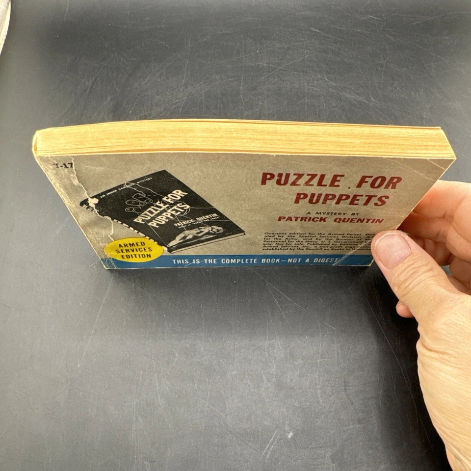 💥 WW2 Armed Services Edition 💥 Puzzle For Puppets Foto 2 de 4