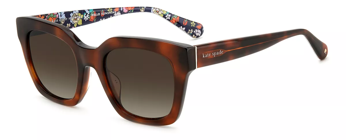 Kate Spade CAMRYN S HAVANA BROWN SHADED 50 21 140 women Sunglasses