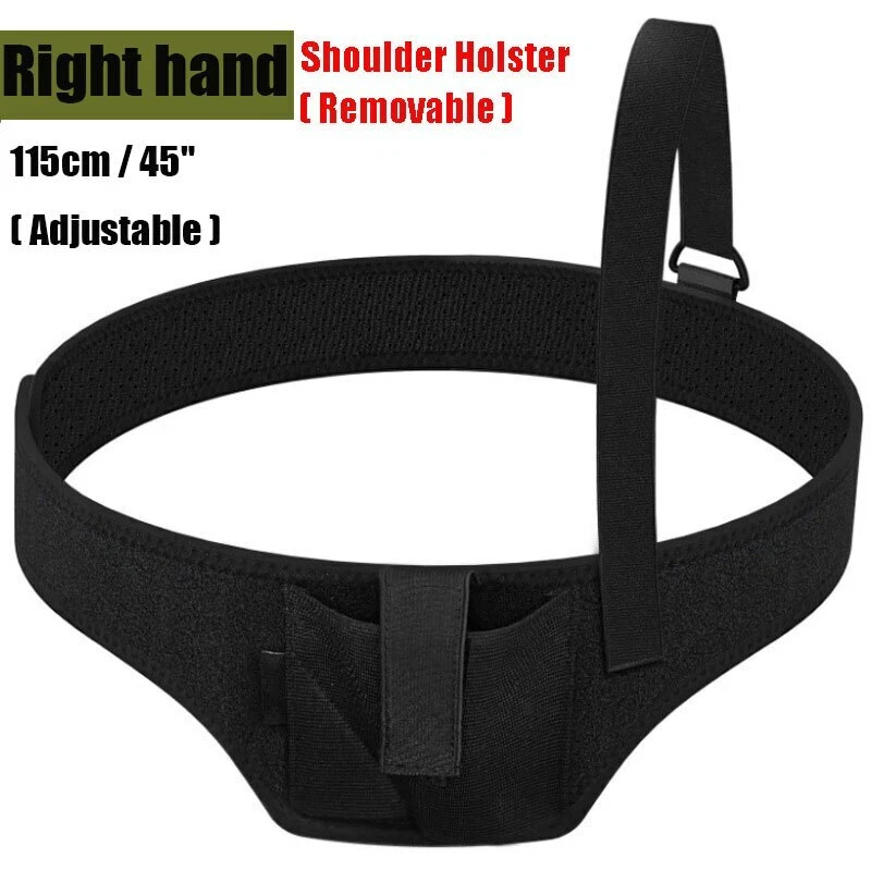 Tactical Adjustable Holster Universal Underarm Invisible Waist Belt - Image 4 of 4