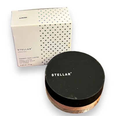 STELLAR Cosmic Face Lustre Illuminating Powder Aurora 0.25 oz / 7.1 g NEW IN BOX