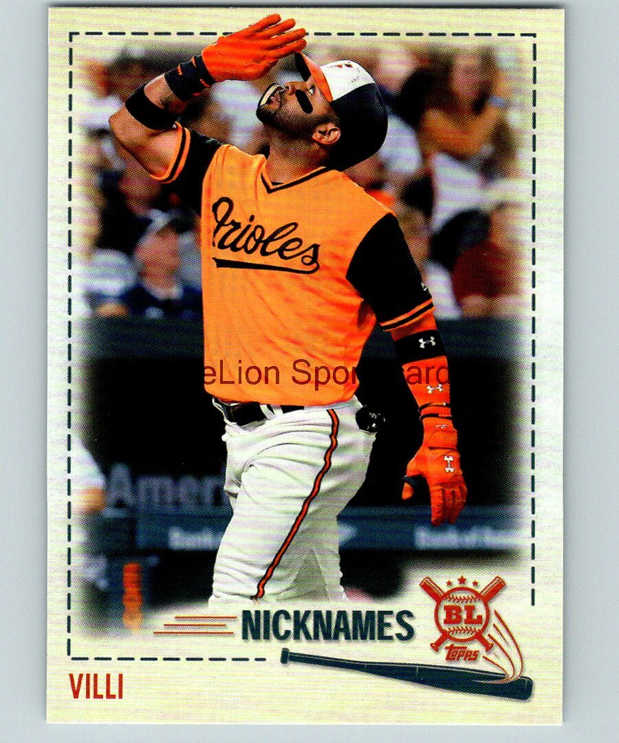 2019 Topps Big League Players Weekend Nicknames Jonathan Villar #PW15