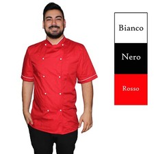 GIACCA CUOCO,UNISEX, CHEF CUCINA,PIZZAIOLO,Panettiere, ristorazione