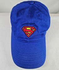 DC Superman Blue Hat Cap Strapback