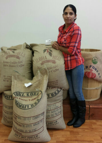 100% KONA PEABERRY COFFEE BEANS DARK ROASTED 2 BAGS EACH 1 POUND - Picture 19 of 24
