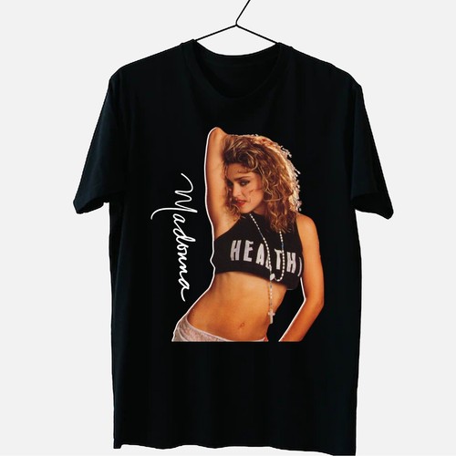 Nuova camicia Madonna Tour uomo cotone S-5XL - Foto 1 di 3