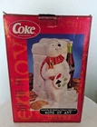 Vintage 2000 Coca-Cola Work of Art Polar Bear Cookie Jar by Gibson  New in Box