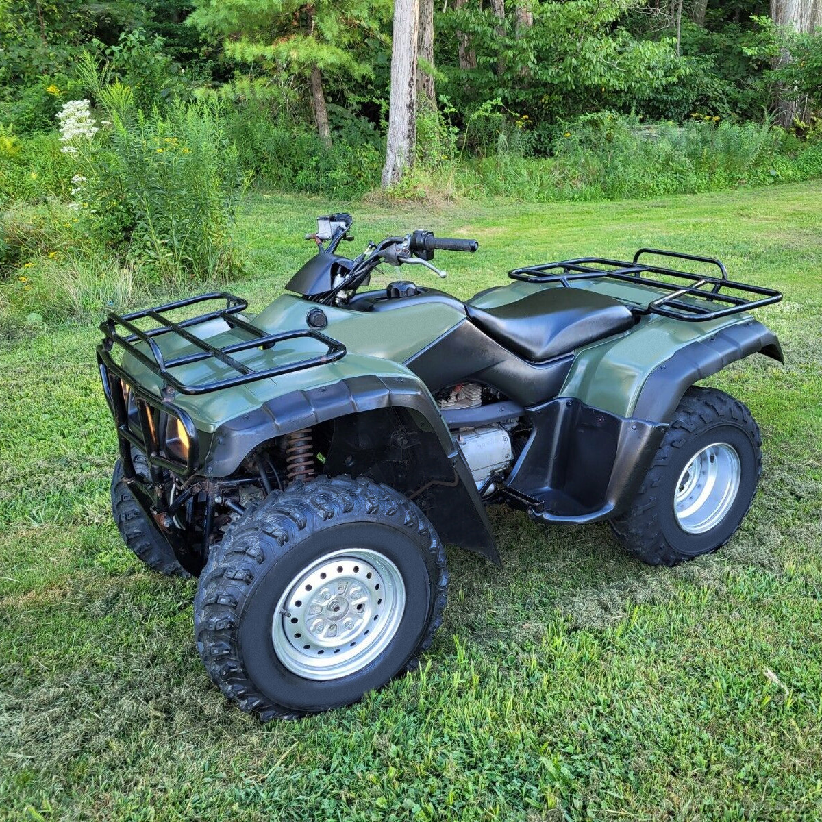 Rubinetto Carburante Petcock Con Manopola Per Honda Rancher 350 TRX350 E TRX400FA