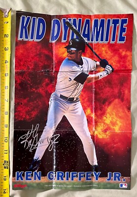 1993 Ken Griffey Jr. Kellogg's Poster 9x13 