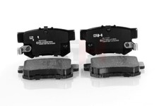 GH Bremsbelagsatz Scheibenbremse hinterachse für Honda Civic IX FB FG