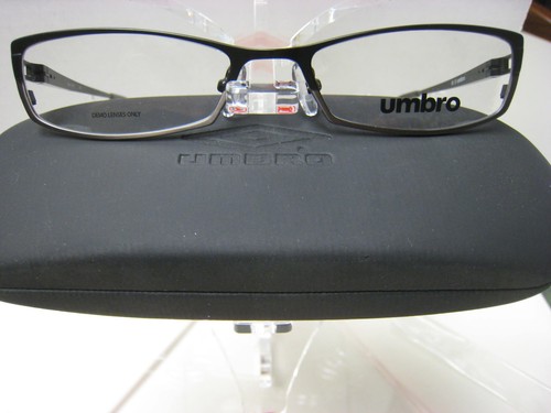 UMBRO EYEGLASSES FRAME Style SIENA BLACK 52-17-135 DEMO WITH GENERIC CASE