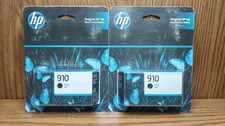 HP 910 Black Printer Ink Cartridge Genuine Sealed 3YL61AN EXP03/2025 Brand New