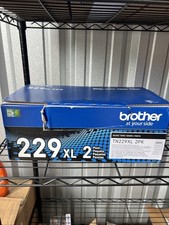 Brother TN229XL Black 2 Pk High Yield OEM TN229XLBK2 - Open Box, Seal Foil Pack