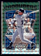 2021 Panini Mosaic Baseball Producers Green Prizm Chipper Jones Atlanta P7