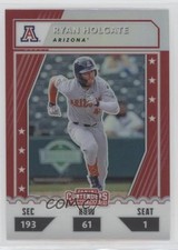 2021 Panini Elite Extra Edition College Tickets Optic Holo Ryan Holgate 0tj0