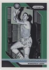 2018-19 Panini Prizm Green Prizm George Mikan #285 HOF he4