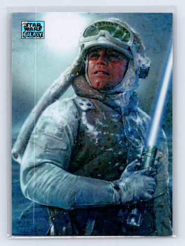 The Life of Luke Skywalker 2025 Topps Star Wars Chrome Galaxy Mini-Diamond #84