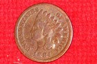 1884, *(Rare)*, Antique Coin, Indian Head Penny, (142 Years Old). — photo 2