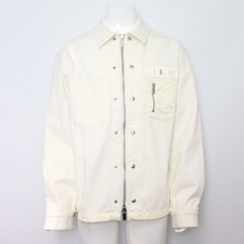 Dior Oversized Cotton Denim Zip-Up Shirt Jacket Men 213D487AY508 152899099 P 