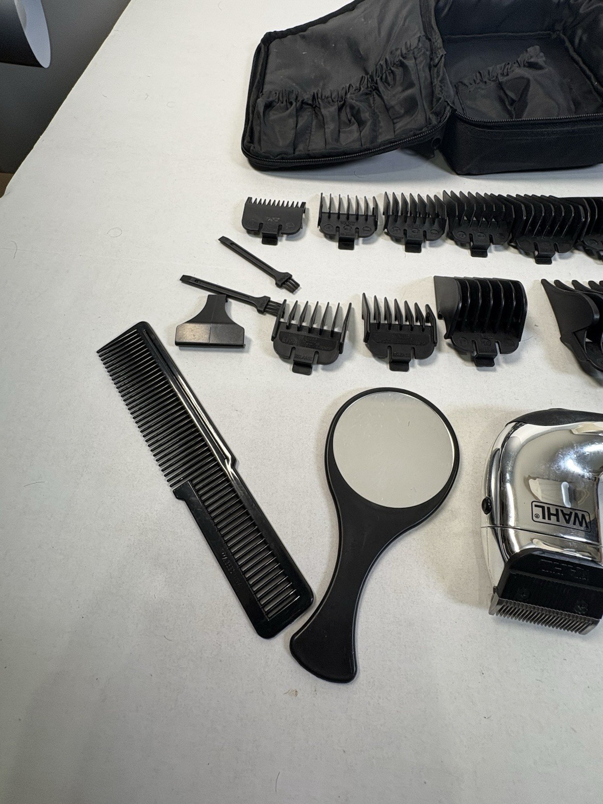 Wahl Self-Cut Chrome Pro Hair Clipper Set Model 79231 – Chrome Handle – Works