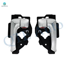 Pair of 2 Front/Rear Left-Right Inner Door Handle For 2010-2014 Hyundai Tucson