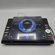 Coby CX-CD377 Micro CD Stereo Only AM FM Radio Repeat Tested 