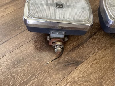 PAIR Vintage Sev Marchal 950 952 959 Fog Lights Has 950 Lens Free