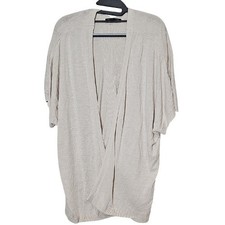 Banana Republic Oversized Cream Women's Cardigan XS/S Short Sleeve