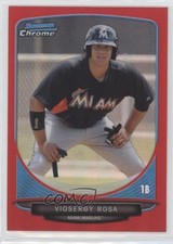 2013 Bowman Chrome Prospects Red Refractor 2/5 Viosergy Rosa #BCP164 0c2